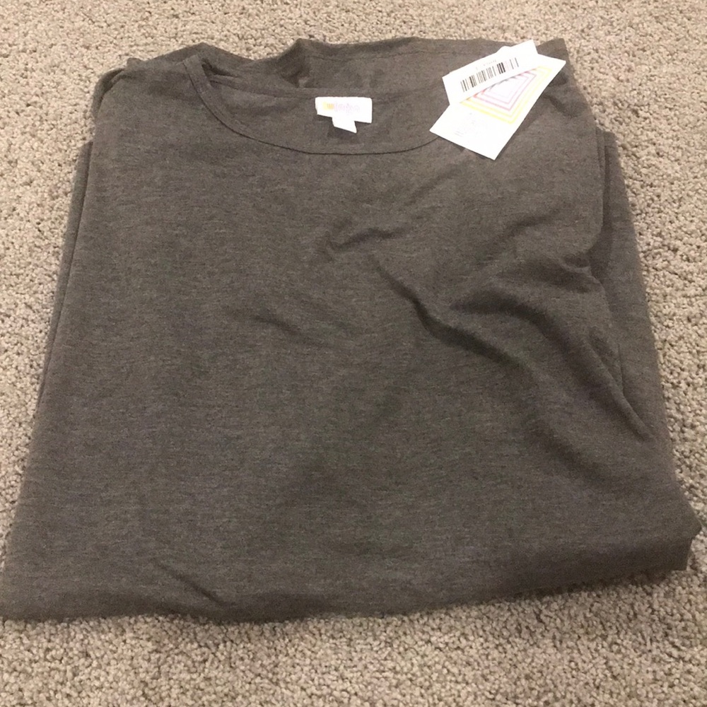 Lularoe Dark Grey Irma Top